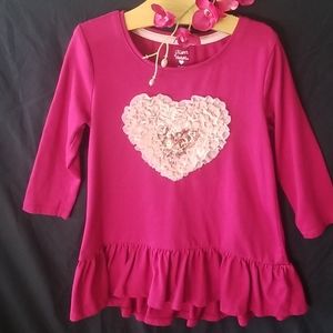 Jillian's closet girl ling sleeve shirt